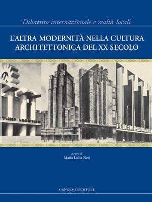 cover image of L'altra modernità nella cultura architettonica del XX Secolo